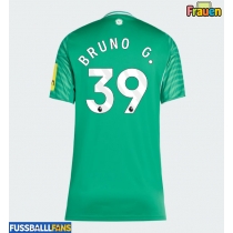 Newcastle United Bruno Guimaraes #39 Auswärtstrikot Frauen 2025-26 Kurzarm